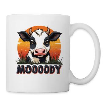 Cows Moo Cow Moo Cattle Dairy Cow Dairy Farmer - Mug - white - Right