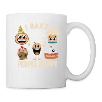 Bake the world a better place - Mug - white - Right