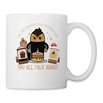 Bake the world a better place - Mug - white - Right