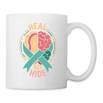 Aide pour la dépression - Panne mentale - Mug blanc - blanc - Droite