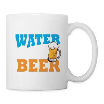 Save Water Drink Beer - Tasse - Weiß - Rechts