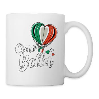 Ciao Bella - Tasse - Weiß - Rechts