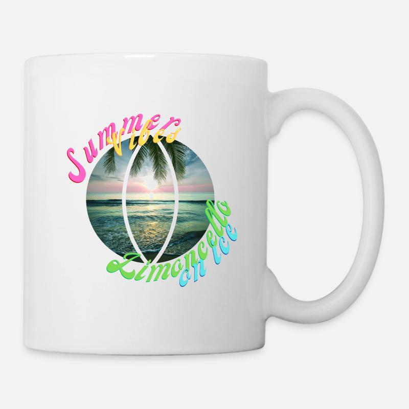 Summer Vibes and Limoncello - Mug - white