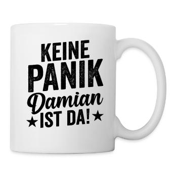 Vorname Damian - Tasse - Weiß - Rechts