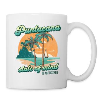 puntacana State of Mind Vintage Beach - Mug - white - Right