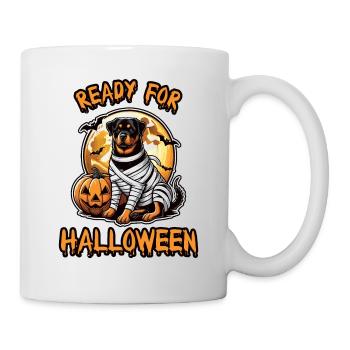 Ready for Halloween Rottweiler Mummy - Mug - white - Right