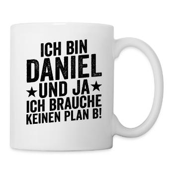 First name Daniel - Mug - white - Right
