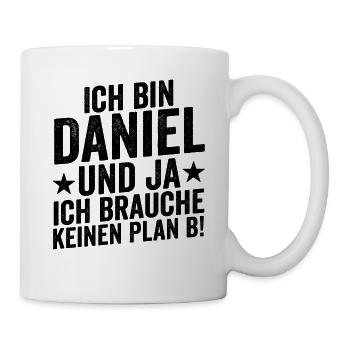 Prénom Daniel - Mug blanc - blanc - Droite