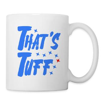 bold blue red - Mug - white - Right