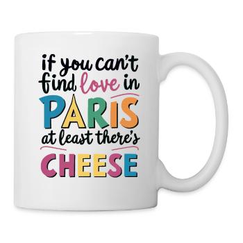 find love in paris - Mug blanc - blanc - Droite