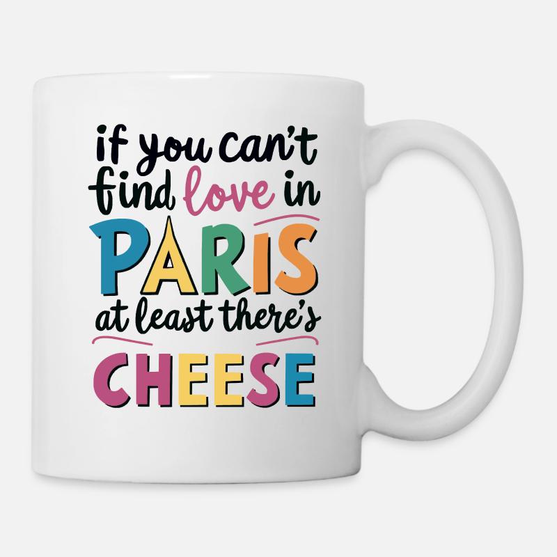 find love in paris - Mug blanc - blanc