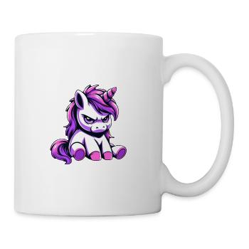 Écarte-toi de mon chemin, contact social inutile - Mug blanc - blanc - Droite