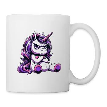 Ne me regarde pas sur ce ton - Mug blanc - blanc - Droite