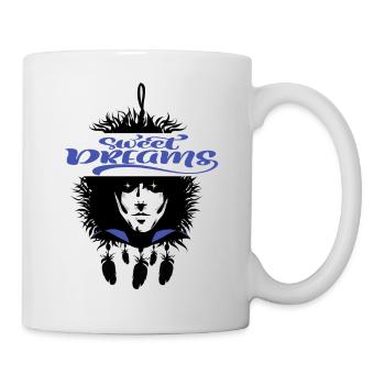 Attrape-rêves - Roche - Vélo - Mug blanc - blanc - Droite