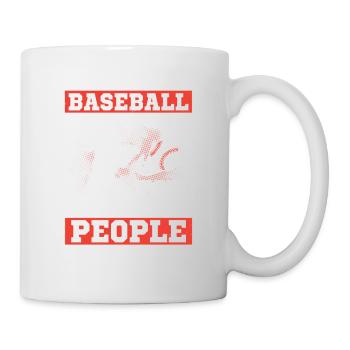Baseball Le sport pour les gens intelligents Softball - Mug blanc - blanc - Droite