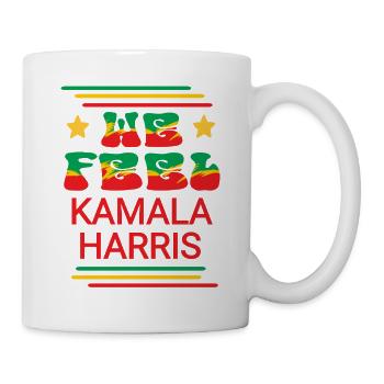 Kamala Harris Rasta stil - Tasse - Weiß - Rechts