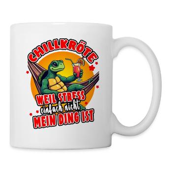 Chill toad because stress just isn't my thing - Mug - white - Right