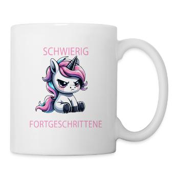 Je ne suis pas difficile à dire sarcastique - Mug blanc - blanc - Droite