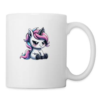 Personnalité de licorne Dicton sarcastique - Mug blanc - blanc - Droite