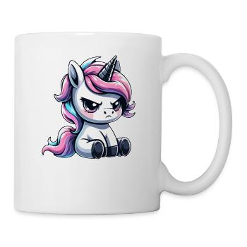Ois Oasch Dialekt Einhorn Mundart - Tasse - Weiß - Rechts