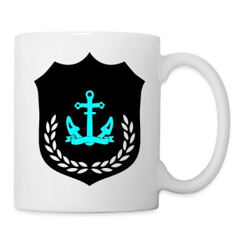 Anchor Coat of Arms - Mug - white - Right