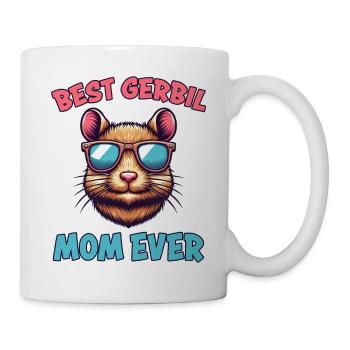 Gerbil Saying Gerbil Mom Funny Gerbil Gift - Mug - white - Right