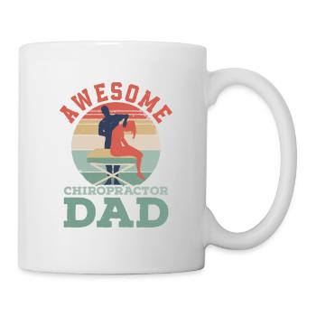 Super chiropraticien papa physiothérapeute Chirop - Mug blanc - blanc - Droite