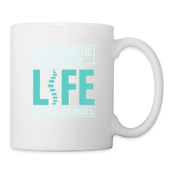 Chiropratique Physiothérapeute Chiropratique - Mug blanc - blanc - Droite