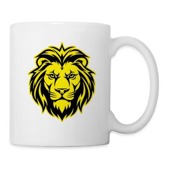 Lion Animal Portrait - Mug - white - Right