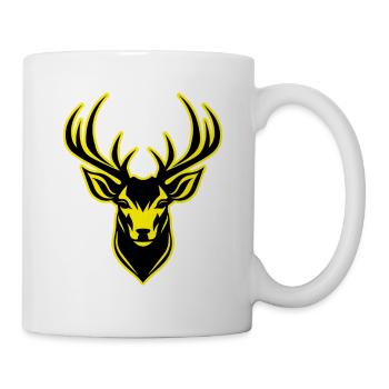 Deer Animal Portrait - Mug - white - Right