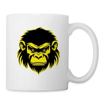 Monkey Animal Portrait - Mug - white - Right
