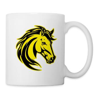 Horse Animal Portrait - Mug - white - Right