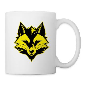 Fox Animal Portrait - Mug - white - Right