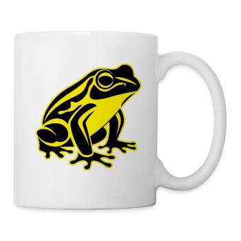Animal grenouille - Mug blanc - blanc - Droite