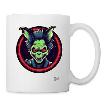 Kleiner frecher Kobold - Tasse - Weiß - Rechts