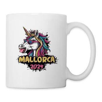 Mallorca 2024 Unicorn - Mug - white - Right