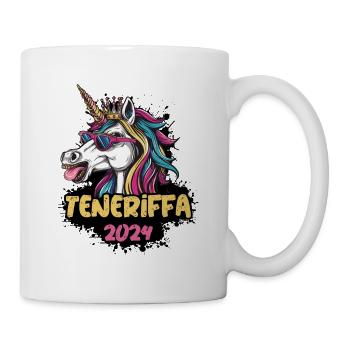 Teneriffa 2024 Einhorn - Tasse - Weiß - Rechts