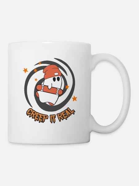 Creep It Real - Tasse - Weiß