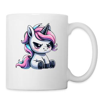 Licorne capricieuse - Mug blanc - blanc - Droite