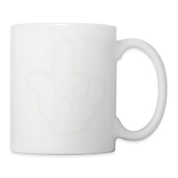 Bande dessinée à la main - Mug blanc - blanc - Droite