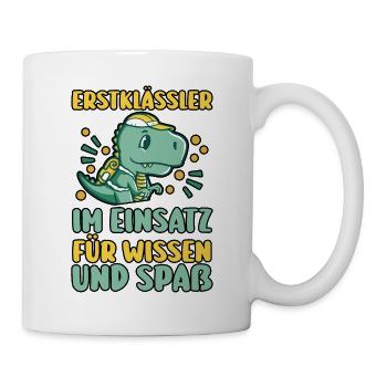 Daycare Leavers Back to School School Child Enrollment - Mug - white - Right