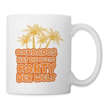 Barbados - Tasse - Weiß - Rechts