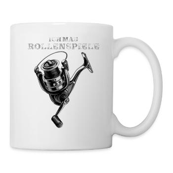 FISHING REEL I LIKE ROLE-PLAYING - Mug - white - Right
