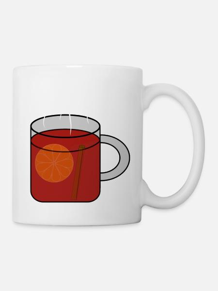 Glühwein - Tasse - Weiß