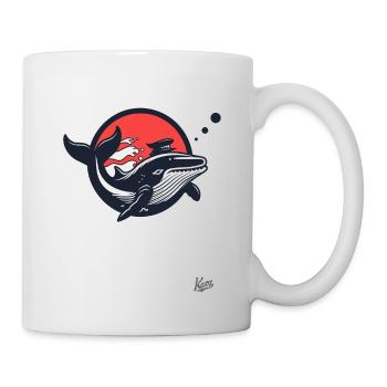 Seefahrer-Matrose-Wal - Tasse - Weiß - Rechts