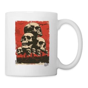 Propaganda Style – A Mountain of Skulls - Mug - white - Right