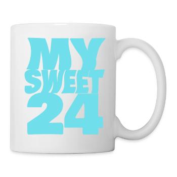 Sucré 24 - Mug blanc - blanc - Droite