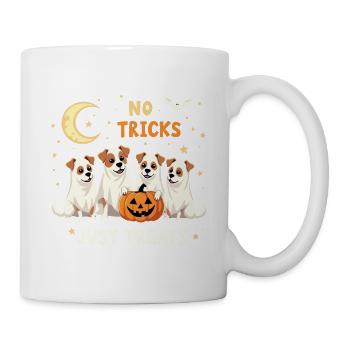 HALLOWEEN, PAS D’ASTUCES, JUSTE DES FRIANDISES - Mug blanc - blanc - Droite