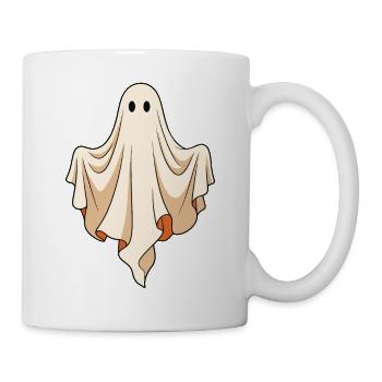Déguisement d’Halloween fantôme - Mug blanc - blanc - Droite