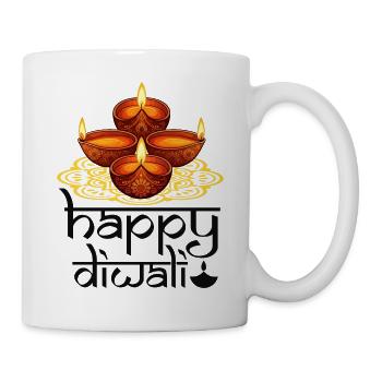 Happy Diwali - Mug - white - Right